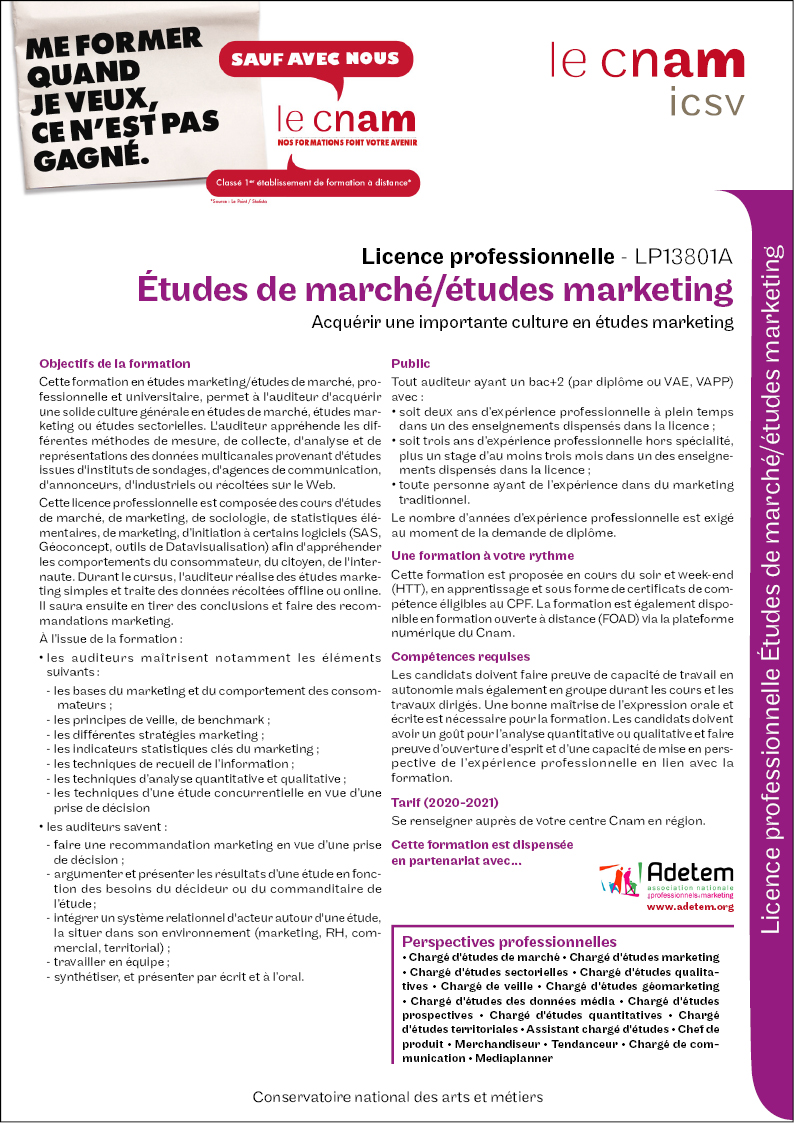 LP études de marché